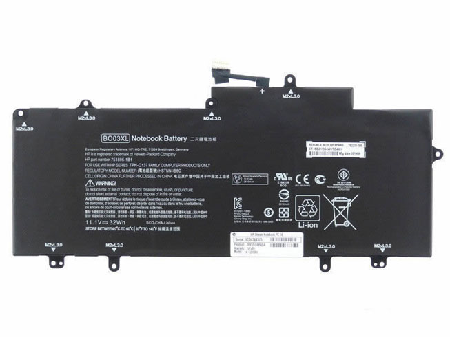 Batería para HP TPN Q137 751895 1C1 752235 005 Series