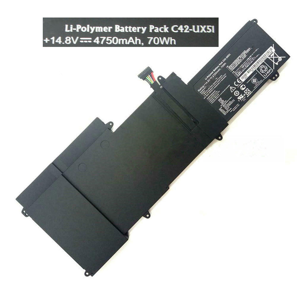 Batería para Asus Zenbook UX51 UX51VZ UX51VZA U500VZ