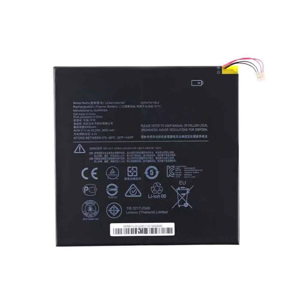 Batería para Lenovo IdeaPad Miix 310 10ICR 5B10L60476