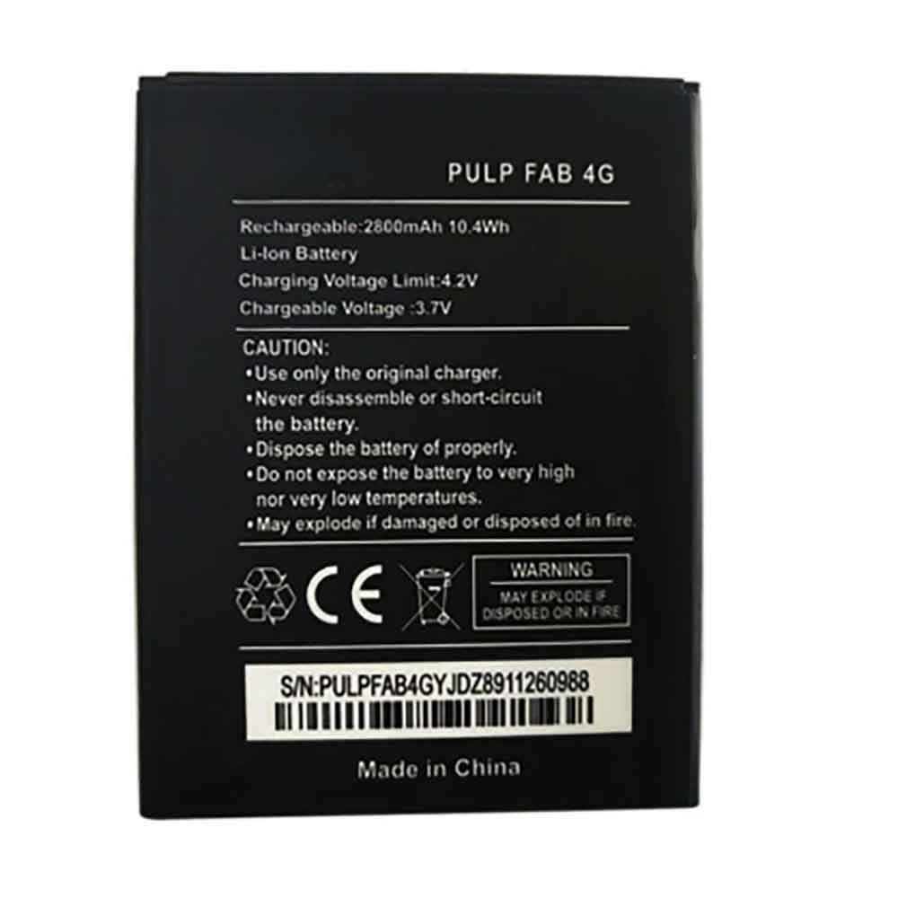 Pulp-Fab-4G batería