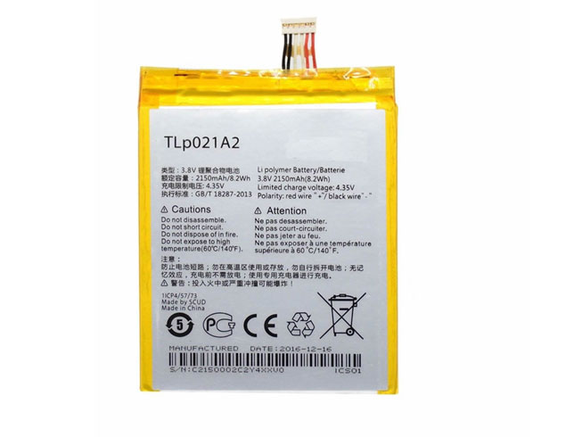 Batería para Alcatel One Touch Idol 2S OT 6050 OT 6050Y TCL S830U S838M
