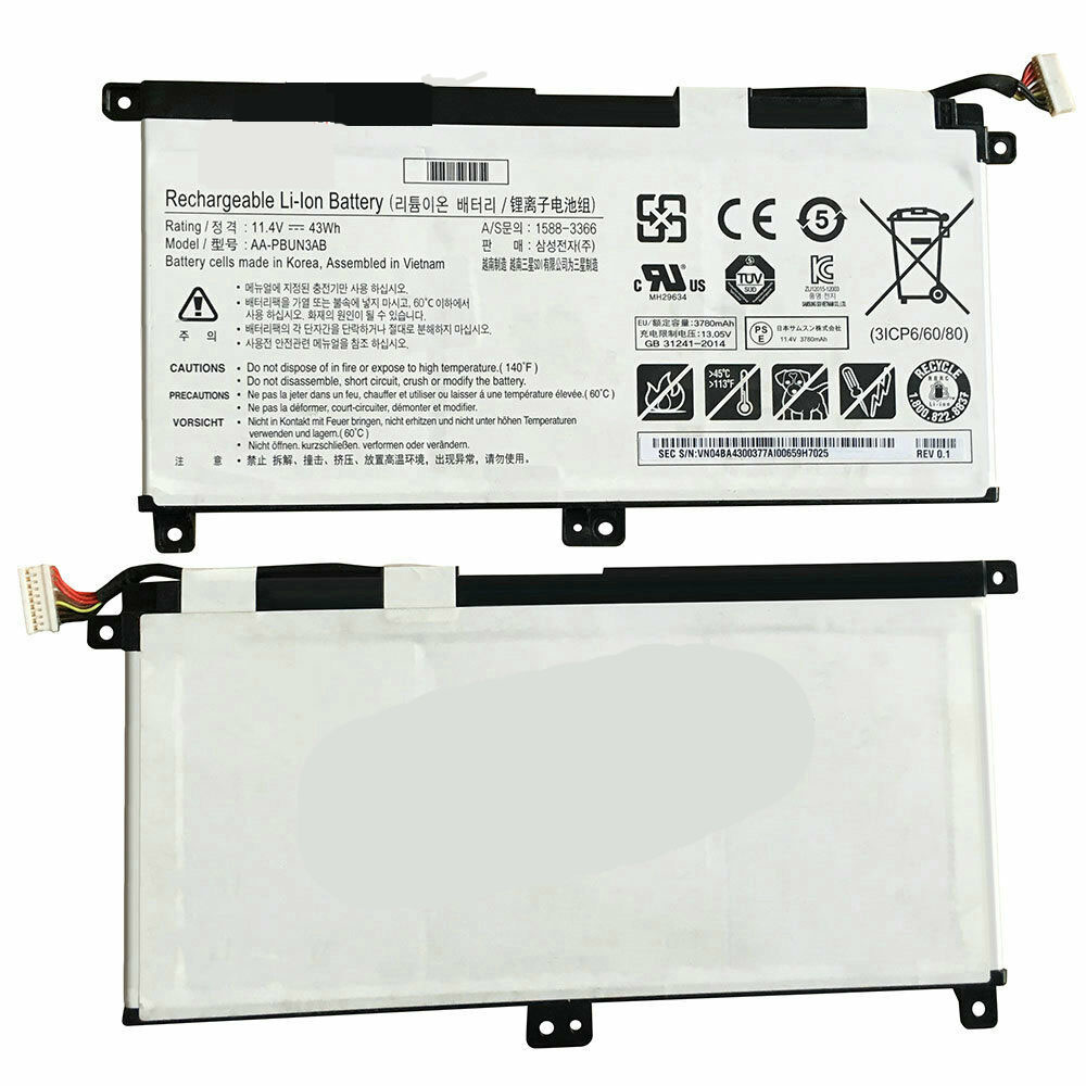 Batería para Samsung NP530E5M X02US NP530E5M Series Tablet