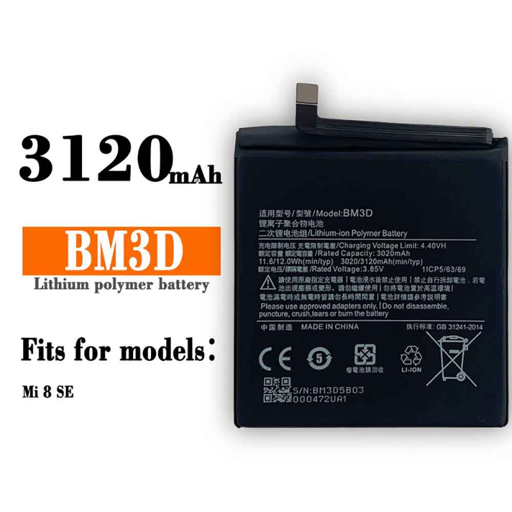 BM3D batería