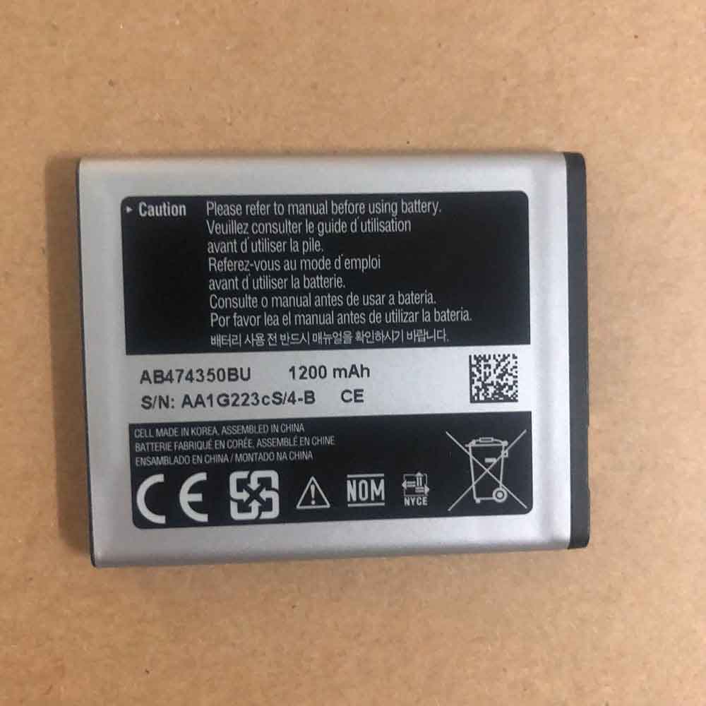Batería para Samsung SGH D780 D788 G810 G810C G818E i550