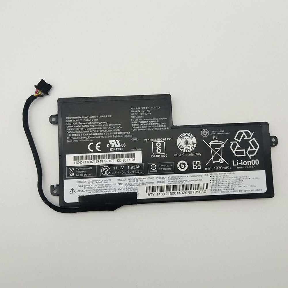 Batería para Lenovo ThinkPad T440S T440 T450 T450s T460 X240 X240S X250 X250S X260 S440 S540 Series