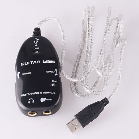 New Guitar to USB Interface Link Cable PC/MAC Recording