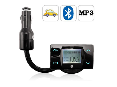Flexible Bluetooth Car Kit with A2DP-Safety + Entertainment