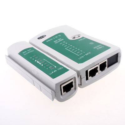RJ45 RJ11 RJ12 CAT5 UTP NETWORK USB LAN CABLE TESTER