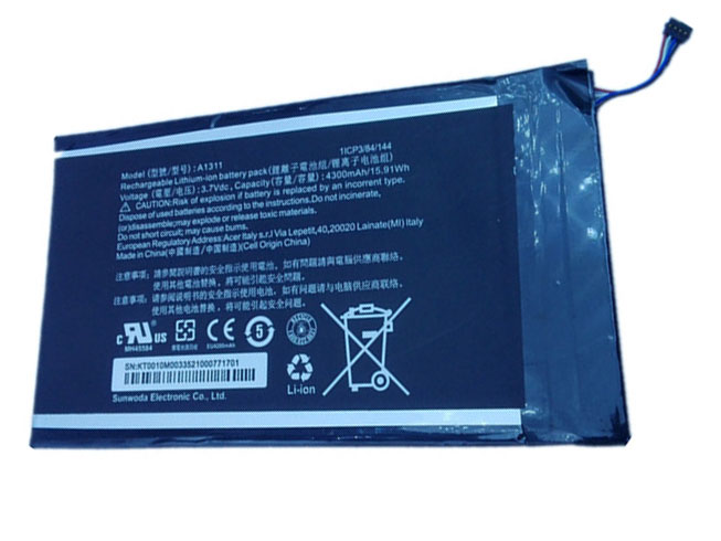 Batería para Acer Iconia Tab A1 830