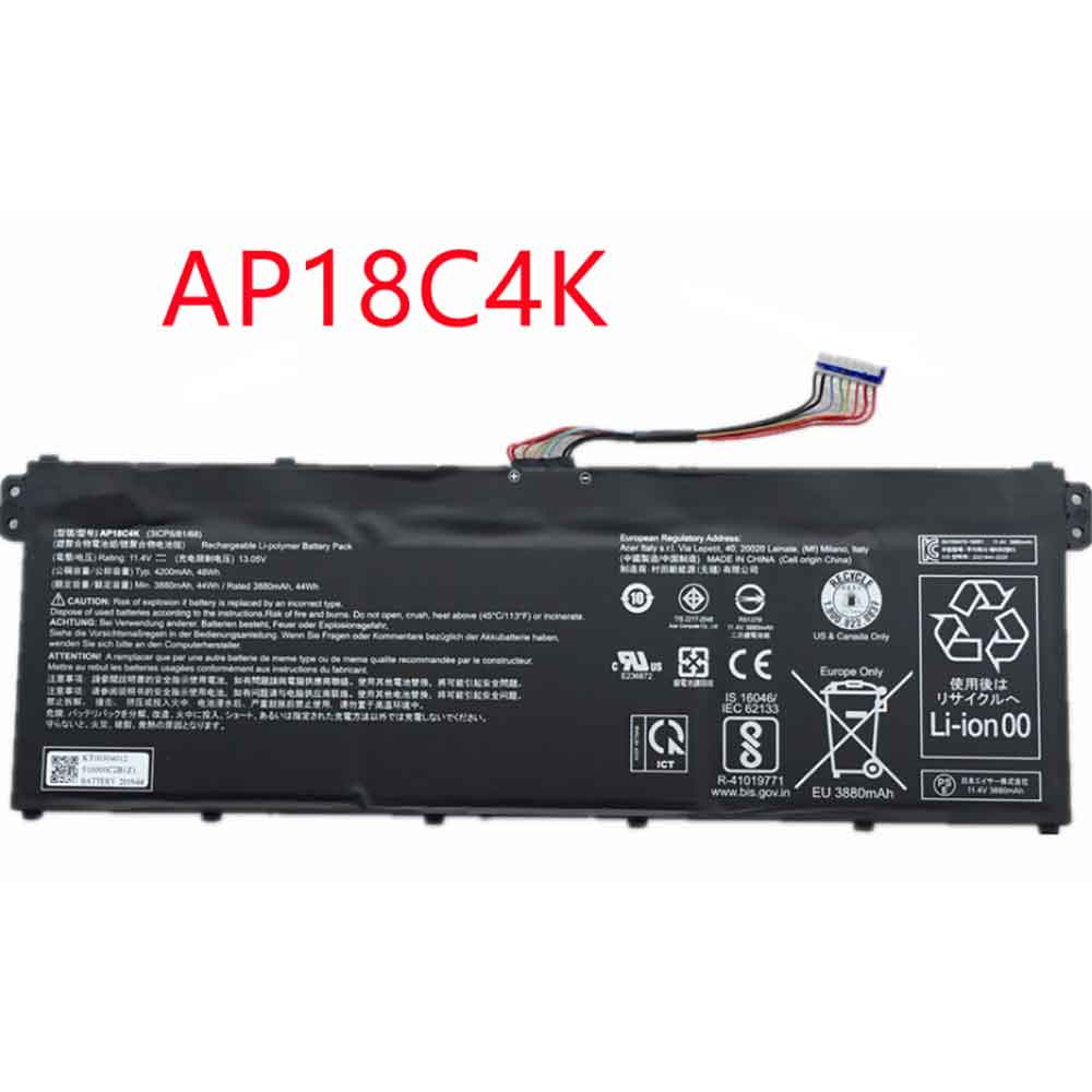 Batería para Acer Aspire A515 43 A515 43 R 19 L A515 43 R057