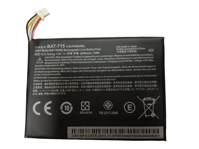 Batería para Acer IconiaTab B1 B1 A71