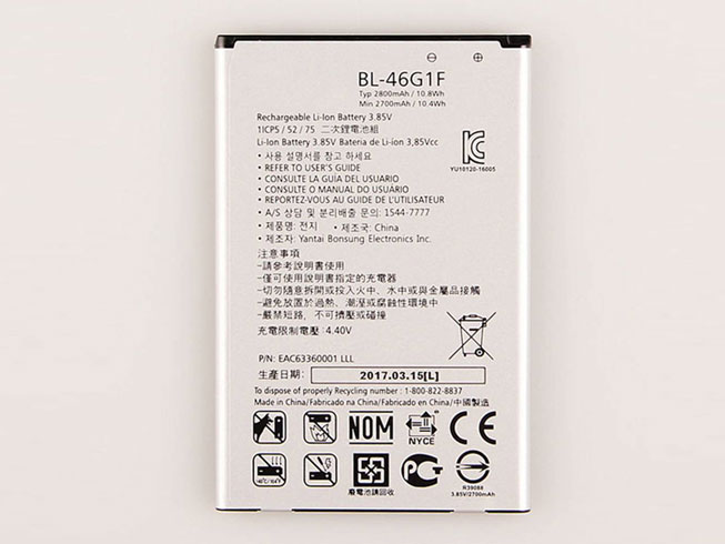 BL-46G1F 2800MAH/10.8Wh 3.85V/4.4V laptop accu