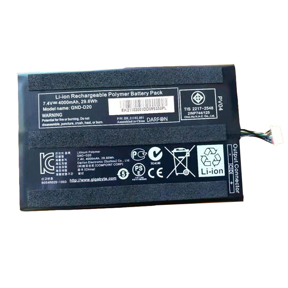 GND-D20  bateria