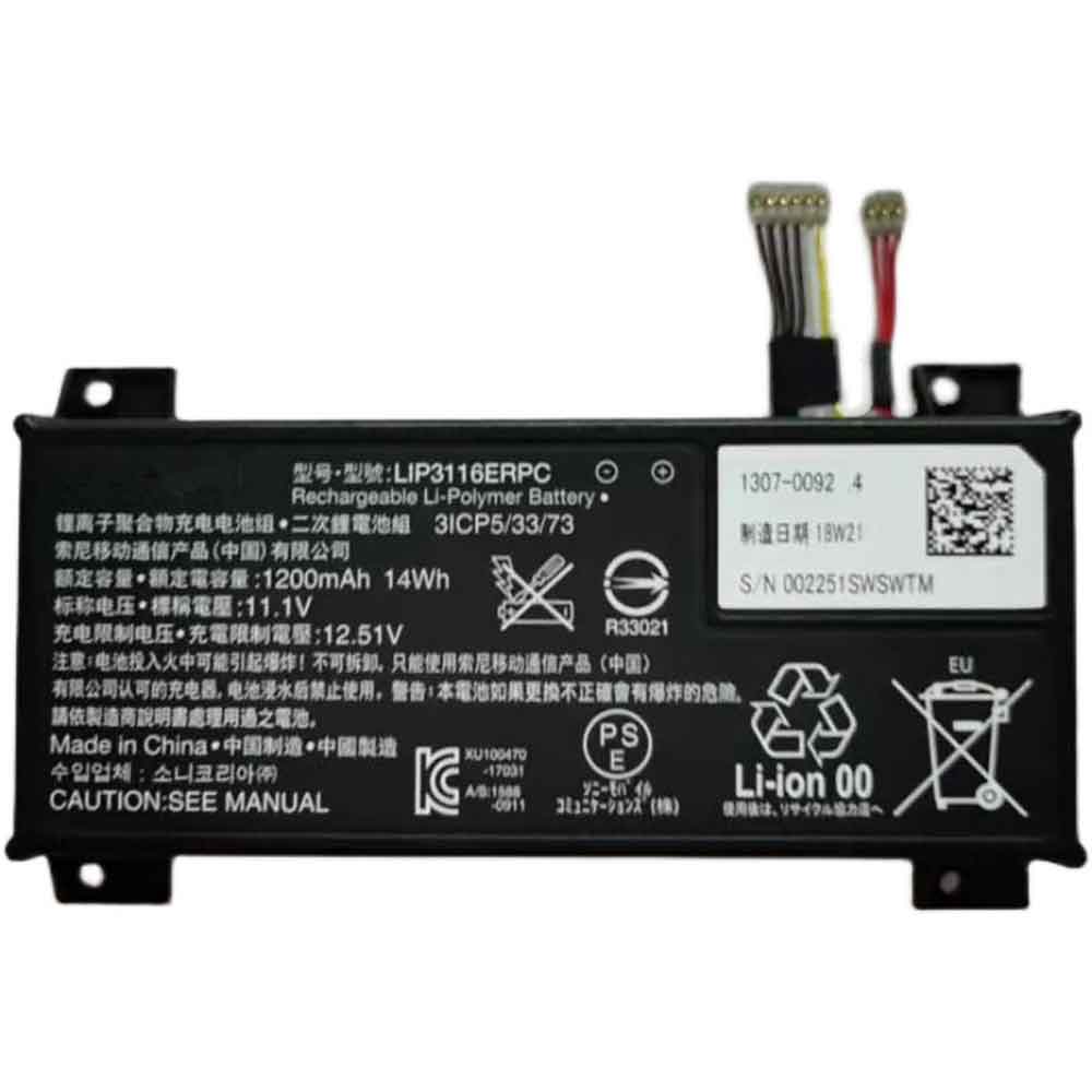 LIP3116ERPC  bateria