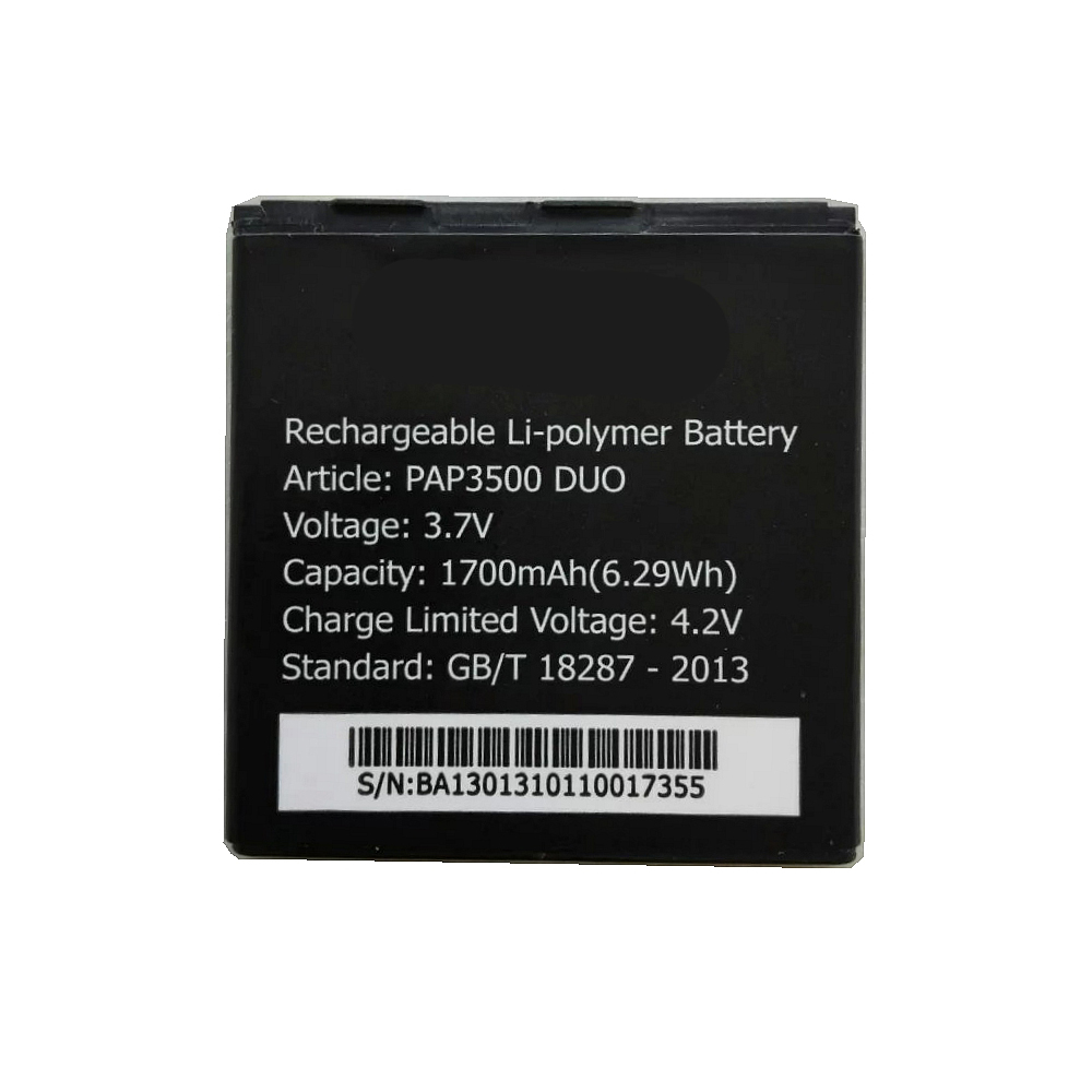 PAP3500_DUO batería