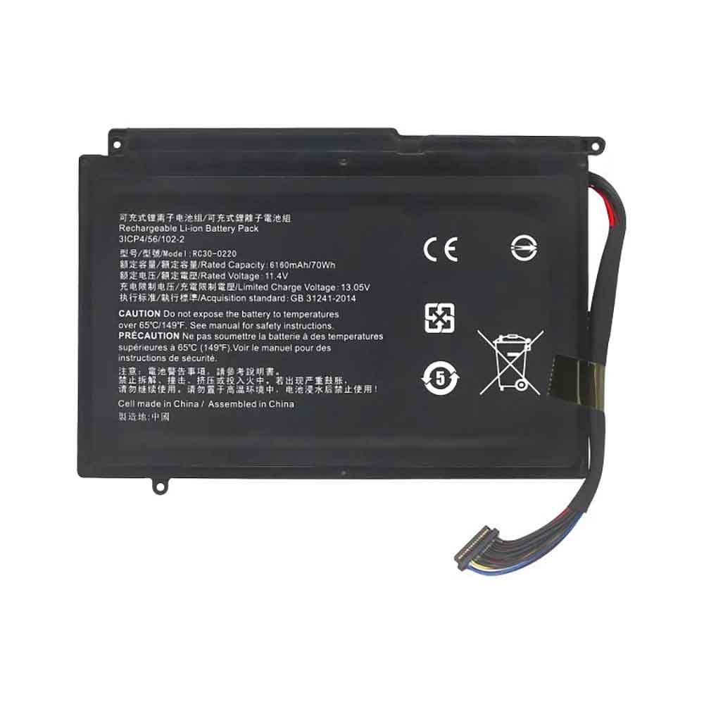 RC30-0220 6160mAh 11.4V laptop accu