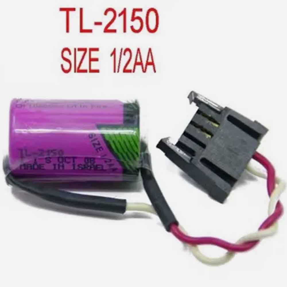 Tadiran TL 2150/S 3.6V 1/2AA 1 Ah (ER14250 5101) Black Plug  accu