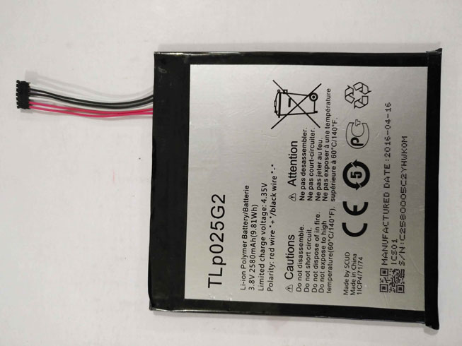 TLp025G2 batería