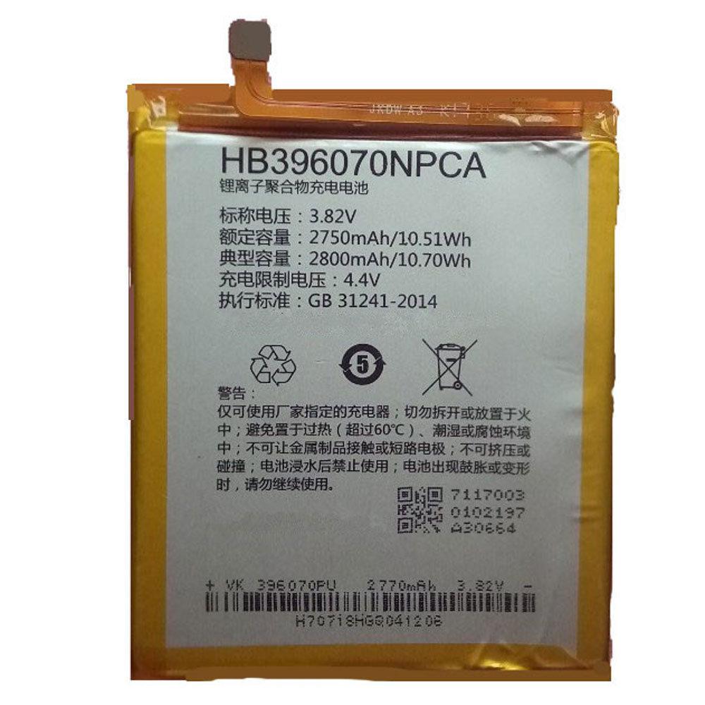 HB396070NPCA batería
