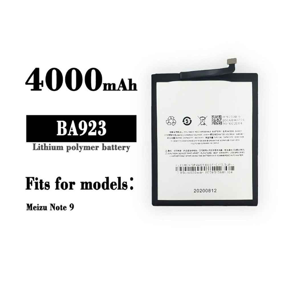 BA923 4000mAh/15.40WH 3.85V 4.4V laptop accu