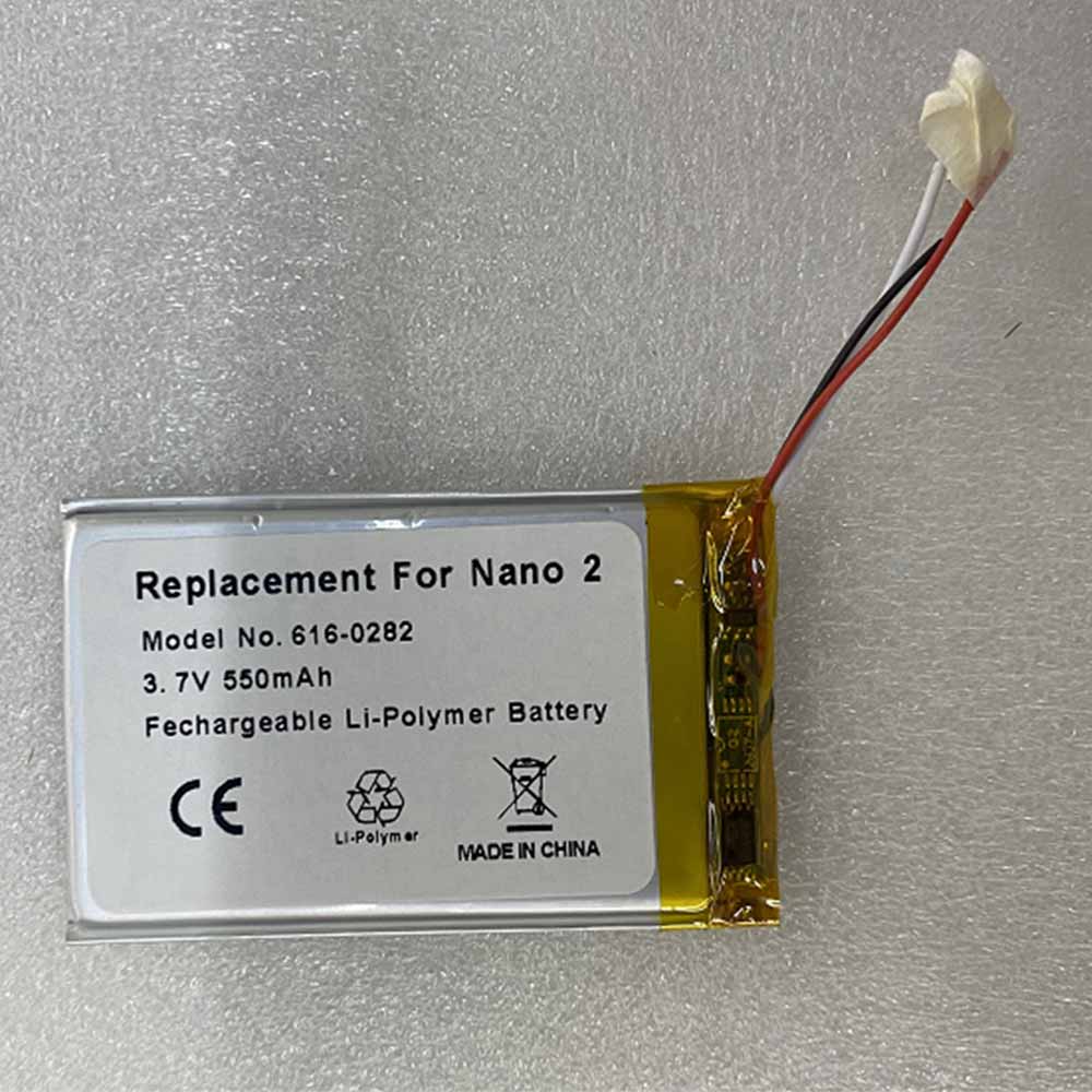Batería para Apple ipod MP3 Li Polymer Rechargeable Nano 2
