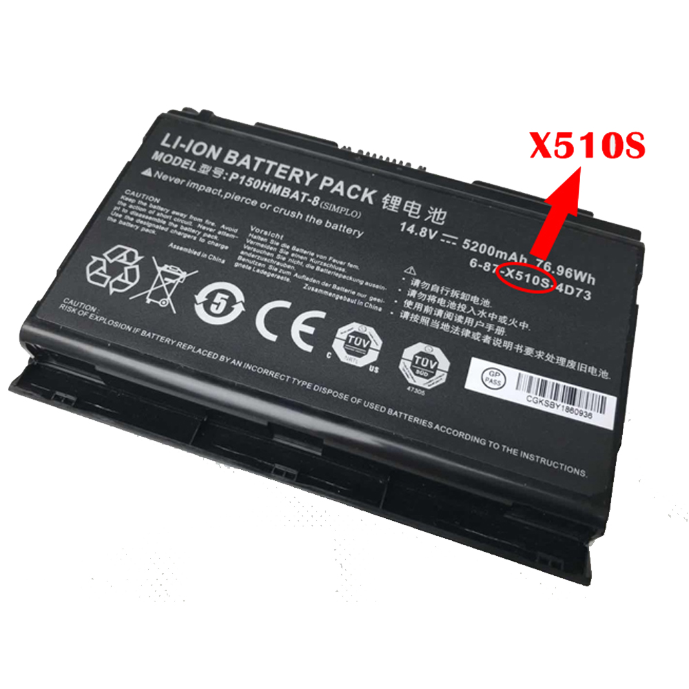 6-87-X510S-4D73 batería