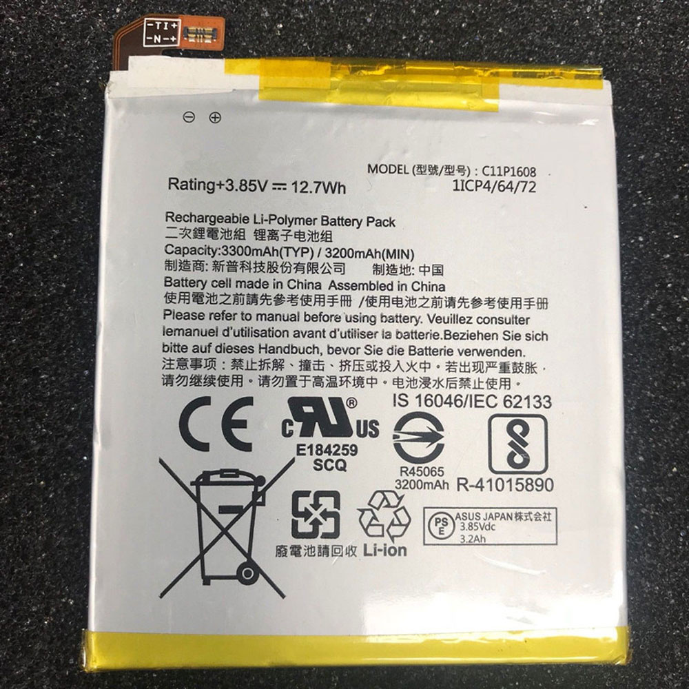 Batería para ASUS  C11P1608 