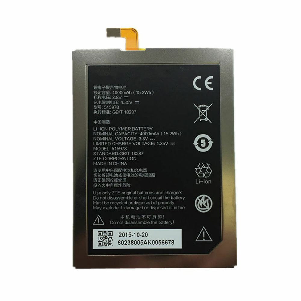 Batería para ZTE LI3820T43P6H903546-H