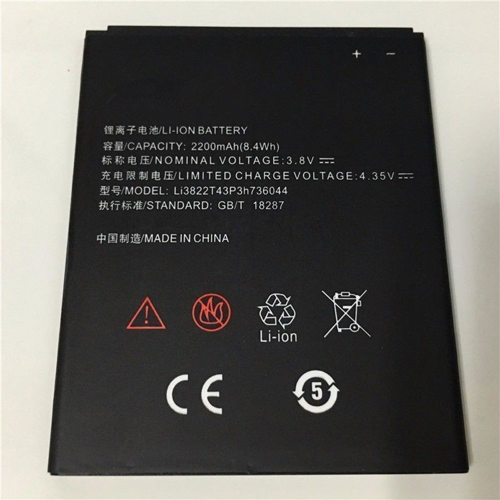 Batería para ZTE Li3822T43P3h736044